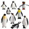 Ocean Sea Animal Model Figures Series Arctic Penguin Family Figurines Collection Gift Wild Life Playset(9 pcs)
