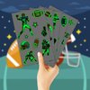 EMOME 10 Sheets Football Party Favors Decorations Supplies Glow Tattoos, Football Gifts for Games Party Decor Bags, Luminous Football Stickers Tattoos for Kids Boys