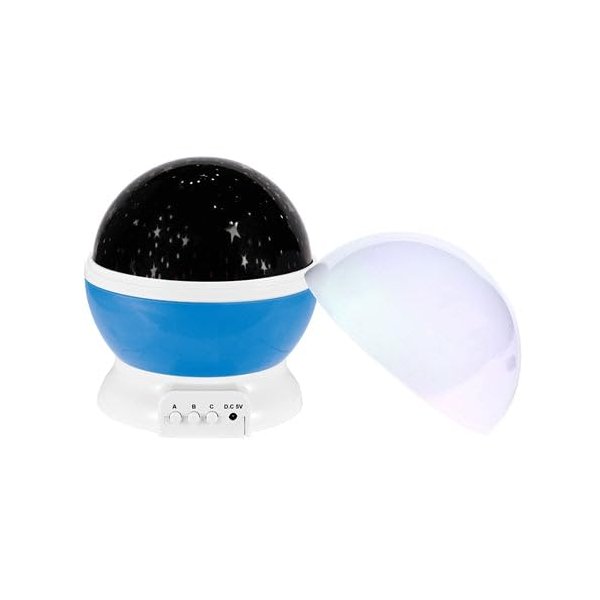 LED Star Sky Projector Night Light Kids Rotating Starry Night Lamp USB Sleep Light Xmas Gift