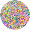 Mulutoo 100g Resin Fake Sprinkles Fake Candy Sprinkles Clay Sprinkles Polymer Sprinkles Polymer Clay Slices for Nail Art DIY Phone Case Crafts (Mixed color-A-15)