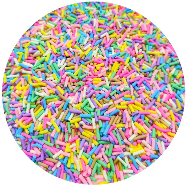 Mulutoo 100g Resin Fake Sprinkles Fake Candy Sprinkles Clay Sprinkles Polymer Sprinkles Polymer Clay Slices for Nail Art DIY Phone Case Crafts (Mixed color-A-15)