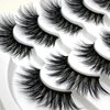 Lifernilash False Eyelashes Soft Wispy Cat Eye Lashes Faux Mink Lashes Handmade Eye lashes 7Pairs Pack