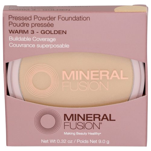 MINERAL FUSION Warm 3 Pressed Base, 0.32 OZ