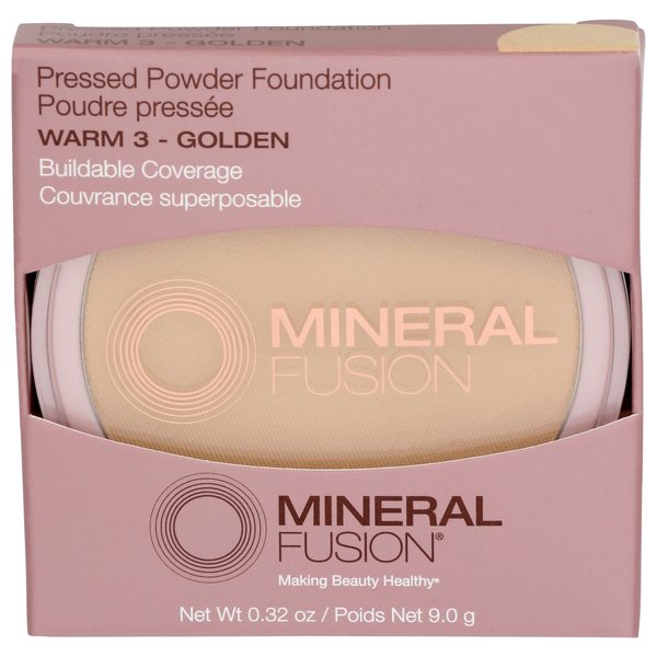 MINERAL FUSION Warm 3 Pressed Base, 0.32 OZ