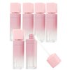 FZBNSRKO 6Pcs Gradient Pink Lip Gloss Tube Vial Empty Refillable Lipstick,Lip Gloss DIY Makeup Lipstick Tube Feminine Products,8ml