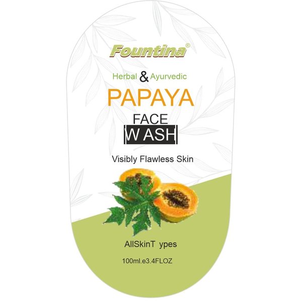FOUNTINA PAPAYA FACEWASH 100ml