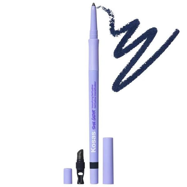 Kosas Soulgazer Intensifying Waterproof Gel Eyeliner - Enigma - blackened blue satin
