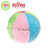 Plush Rainbow Fabric Ball Rattle | Soft Plush Ball for Baby & Toddlers | Baby First Ball | Infant Rattle Ball Toy | Rainbow Plush Ball | 0-36 Months