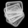 UTENEW Transparent Standard SD SDHC Memory Card Case Holder Box Storage Boxes (Pack of 10)