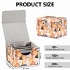 Strong Magnet Card Case Deck Box Mtg Card Box Playing Card Box Magic Deck Box Tcg Up to 200 Cards Creative Pattern Trading Card Storage Box for Collectible Card Games, Cute Cats Paw Pattern