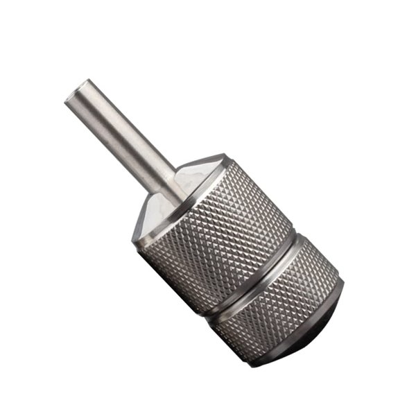 Artibetter Stainless Steel Tattoo Machine Tube Handle Grips Tip Tattoo Self Lock Grips for Tattoo Supplies Tools 25mm Metal Joycon
