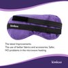 Kimkoo Moist Heat Eye Compress&Microwave Hot Eye Mask for Dry Eyes，Heated Eye Mask Natural and Healthy Therapies