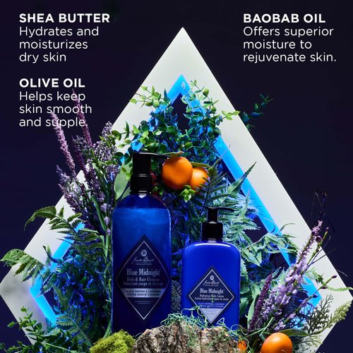 Jack Black Blue Midnight Hydrating Body Lotion, 3oz