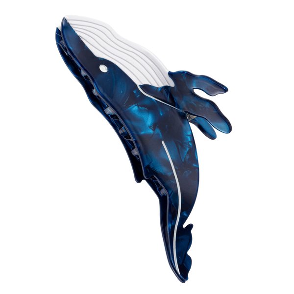 Whale Hair Clips Ocean Animal Acetate Claw Clips, Big Claw Clips for Thick Thin Hair Jaw Barrettes, Cute Hair Clips Hair Accessories for Women Girl（Whale）