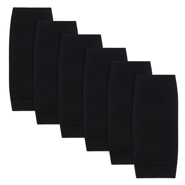 HOVEOX 3 Pairs Forearm Tattoo Cover Up Sleeves Tattoo Cover Up Sleeve Forearm Tattoo Cover Up Compression Sleeves Tattoo Cover Sleeve (8.2 inch, Black)