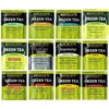 Assorted Sampler Tea Gift Box- 60 Individually Foil Wrapped Bags, 30 Different Flavors : Green Teas, Herbal Teas, Black Teas and More. The Perfect Set Bundled with Ondago Honey Sticks