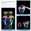 FRCOLOR nail glass bowl monomer dish petri dish monomer dish with lid glass bowl Manicure tools nail dappen dish dappen dish with lid nail glass cup crystal glass glass nails Acrylic