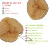 Natural Organic Loofah Sponges Large Exfoliating Shower Bath Loofah Luffa Loofa Body Scrubbers Sponges for SPA Beauty Bath and Radiant Skin Bathing Sponge