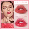 6Colors Peach Lip Tint Stain Set,Water Lip Tint Lip Stain Korean Lip Gloss Long Lasting,Plumping Mini Liquid Lipstick Natural Lip Tint,Multi-Use Lip & Cheek Tint,Non-sticky,Lightweight,Vivid Color