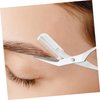 PACKOVE 1 Set Eyebrow Shaping Kit Grooming with Trimmer Scissors Safe Design for Easy Use Stylish Transparent Color Beauty Tool for Eyebrows