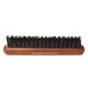 GranNaturals Portable Size Teasing Boar Bristle Hair Brush - Slick Back Hairbrush for Hair Sectioning, Edge Control, Backcombing, Smoothing, and Styling Sleek Fine Hair to Create Volume