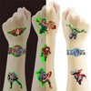60pcs Temporary Avengers Tattoos for Kids,Avengers Birthday Party Supplies,Kitty Party Favors Fake Tattoos Stickers,Birthday Decorations Party Game Activities Reward Gifts (Avengers)