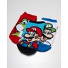 Mario Boys 5 Pack No Show Socks