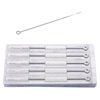 Tattoo Needles,New Star Tattoo Box Of 50#12 7F Pro Flat Shader Premade Sterile Tattoo Needles Supply 1207F