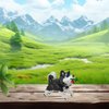 shenhailan Cute Animal Building Blocks, Pet Micro Mini Building Blocks for Adults and Kids Age 6+ Gift Toy 1002 Pcs (Black Husky)