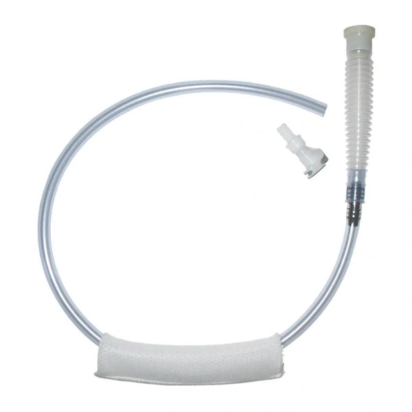 Afex Extension Tube Assembly for Male Incontinence Systems - Compatible with Afex Mobility & Bedside Bags - Incontinence Supplies with Colder Push-n-Lock, Auto-Shut Off - Includes Leg Pad