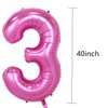 InBy 18pcs Farm Animal Balloons for 3rd Birthday Party Decorations Pig Cow Head Third Farm Animal Theme Balloon Garland Arch 40" Number 3 Foil Balloon 12" Latex Balloon Baby Girl Shower Party Supplies