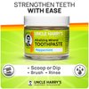 Uncle Harry's Peppermint Remineralizing Toothpaste | Natural Whitening Toothpaste Freshens Breath & Promotes Enamel | Vegan Fluoride Free Toothpaste (2 Pack)