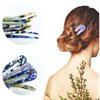 3PCS U Shaped Hair Pins For Girls Hairstyle, Acetate French Style Hair Pin Fork, Vintage Thicker Hair Clips 4.7” (Elegant)