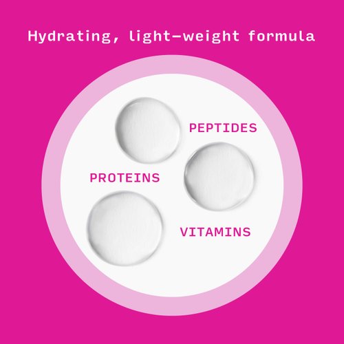 V&Co. Beauty Curly Hair Shampoo with Peptide Technology, 12 oz, Curl Enhancing