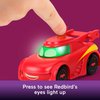 Fisher-Price DC Batwheels Light-Up 1:55 Scale Toy Cars 2-Pack, Redbird and Batwing, Preschool Pretend Play Ages 3+ Years