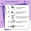 KESENXUN DIY single cluster false eyelashes Segmented self-grafting eyelashes 9-16mm Mix Eyelash Clusters DIY Lash Extension Individual (222 clusters-9-16MIX)