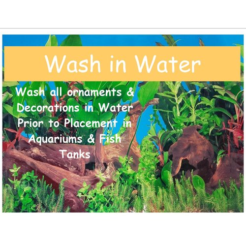 Red Fan Marine Coral Artificial Aquarium Fish Tank Decoration, 8 Inch Tall, Artificial Aquarium Coral Ornament Resin Fish Tank Decoration for Aquarium Landscape