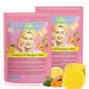 Turmeric Cleansing Pads, 80pcs Kojic Acid and Turmeric Cleansing Pads with Vitamin B5, Vitamin C Turmeric, Face Pads, Sugar Turmeric Cleansing Pads for Face