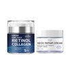 Neck Firming Cream & Retinol Face Cream for Anti Wrinkle, 2 PCS Neck Cream & Retinol Face Cream for Tightening Sagging Skin and Hydrating, Help Reduce Fine Lines & Wrinkles - 3.4 oz