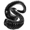 Beaupretty Devil Horn Artificial Sheep Horns Diy Goat Horns Headband Hair Clip Goth Accessories Halloween Cosplay Costume