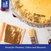 Slofoodgroup - 24 Karat Edible Gold Leaf Loose Sheets - 25 Sheets Gold Leaf Per Book - Gold Leaf Sheet Size 3.15in x 3.15in Loose Leaf Sheets - Edible Decoration, Crafting, Art and More