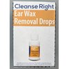 Cleanse Right Ear Wax Removal Drops –Ear Drops Bottle to Remove Earwax Blockages – Safe and Easy-to-Use Ear Cleaner w/Carbamide Peroxide 6,5% – Ear Irrigation for Adults and Kids (5 oz)