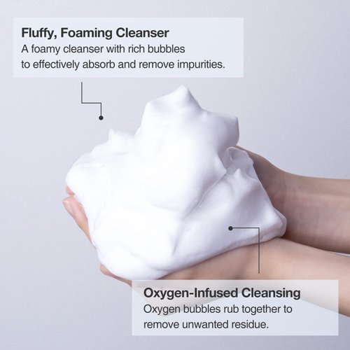 Oxygen Ceuticals Pore Mask Cleanser for Face, 200 ML/6.76 oz, Oxygen Bubbles Foam Cleanser, All Skin Types.