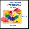 Mudpuppy Love in The Wild Wooden Tray Puzzle
