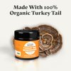 Four Leaf Rover Turkey Tail Mushroom for Dogs - Whole, Organic Mushrooms - Tested High in Critical Beta-Glucans - No Grains or Fillers - 60 Day Large Dog Supply