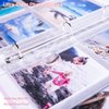 30 Pack 3.5x5" Photo Album Refill Pages for 3 Ring Binder,Ultra-Clear Photo Sleeves Holding 240 Pictures, Double-Sided 4 Pocket Photo Pages,Top Loading Photo Sheet Protector for Photos and Postcards