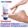 Selfcare Plus Diabetic Foot Cream For Dry Cracked Feet. Leaves Hands Legs, Feet & Body Smooth Patented Lotion, 5 oz