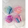 Cute Candy Jelly Transparent Color 10pcs 3.5/5.5cm Set Spiral Hair Tie, Coil Elastics Hair Ties, Telephone Wire Hair Band, Ponytail Holder Coil Bands, Hair Rope Scrunchie, Korean Style Hair Ring Hair