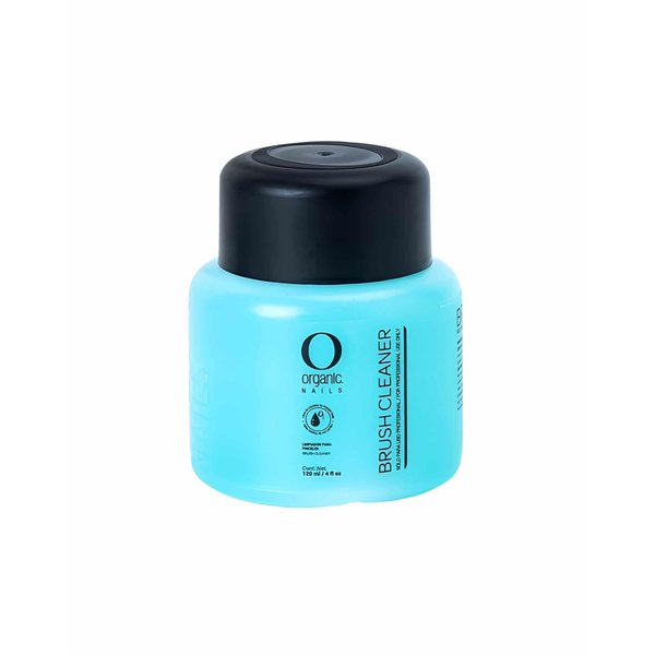 Fantasy Nails Organic Nails Brush Cleaner 4oz liquid solution, 1 Fl Oz (Pack of 1)