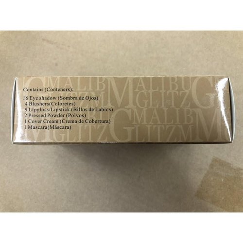 KC Republic Makeup Kit with 16 Eye Shadows, 4 Blushers, 9 Lipgloss, 2 Pressed Powder, 1 Mascara, 1 Cover Cream - Create Stunning Looks with Ease